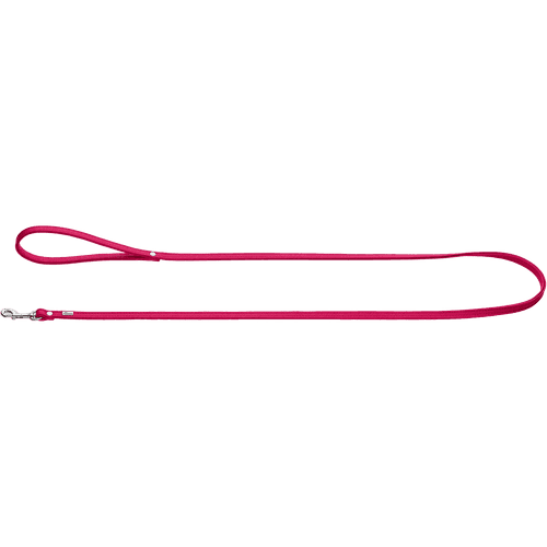 Dog Leash Nappa Petit Pink 140cm/8mm