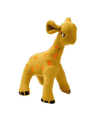 Dog Toy Eiby Giraffe Polyester Yellow S - Hund - Hundleksaker & Spel - Mjuka leksaker för hund - Hunter - ZOO.se