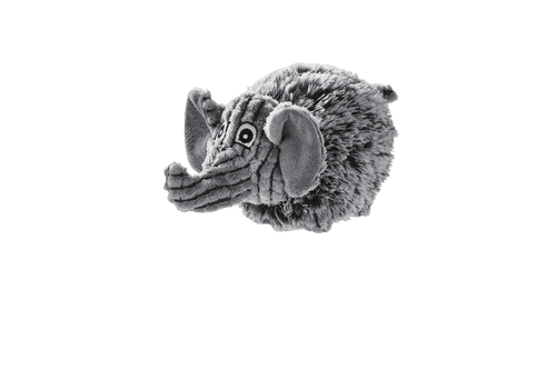 Dog Toy Pori Elephant Polyester Grey 18cm - Hund - Hundleksaker & Spel - Mjuka leksaker för hund - Hunter - ZOO.se