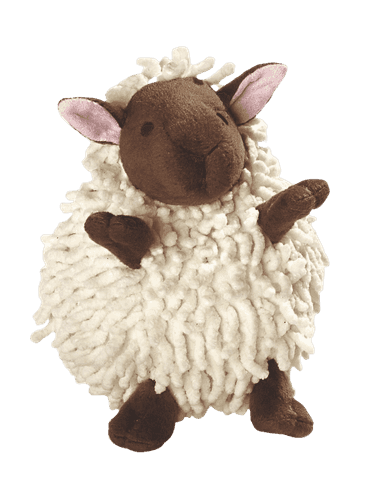 Dog Toy Snugly Sheep White 17cm - Hund - Hundleksaker & Spel - Mjuka leksaker för hund - Hunter - ZOO.se