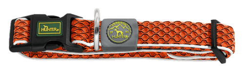 Hundhalsband Hilo Vario Basic Mesh Orange M-L 33-50cm