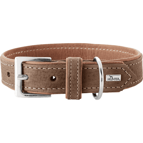 Hundhalsband Porto Tobacco/Cognac 60 - Halsmått 46-52cm