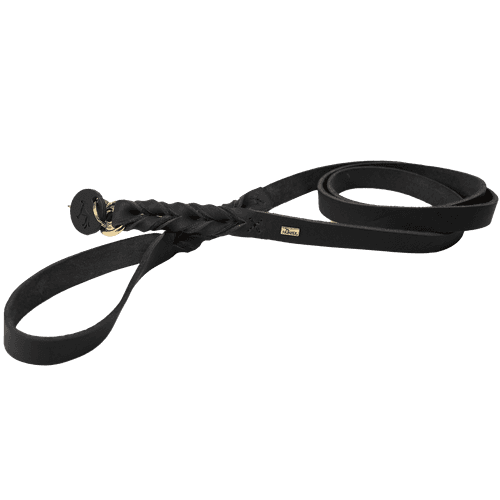 Hundkoppel Sansibar Solid 20/180 Svart