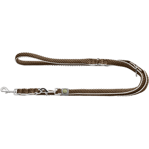 Hundkoppel Ställbart Hilo Brun 200cm/20mm - Hund - Halsband - Hunter - ZOO.se