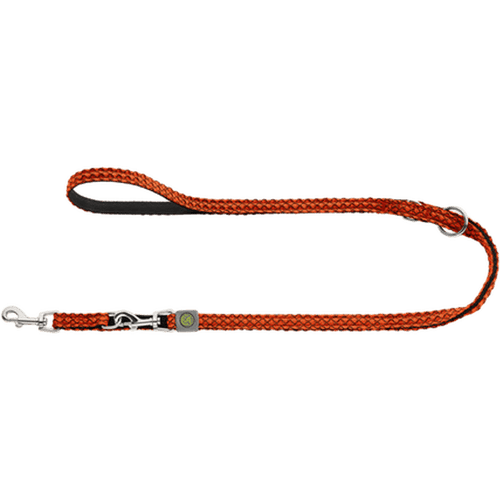 Hundkoppel Ställbart Hilo Orange 200cm/15mm