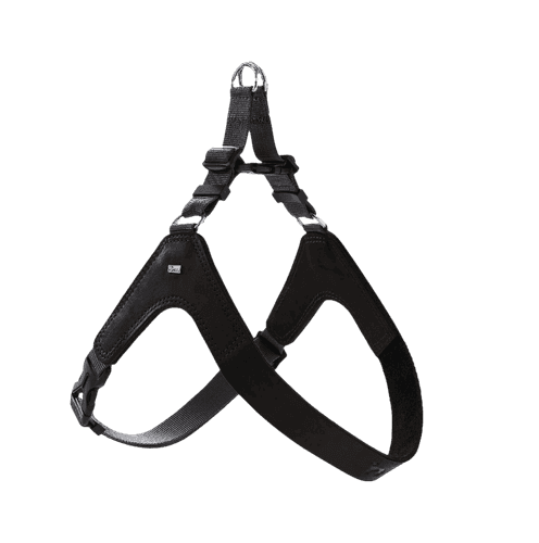 Hundsele Dimaro Cow Leather Svart M Bröstmått 54-74cm