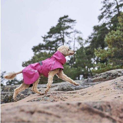Hurtta Monsoon II Eco Regnjacka Rosa (25)