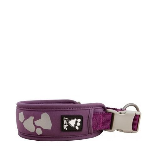 Hurtta Weekend Warrior Halsband Vinbär - Ergonomiskt och Reflekterande för Hund 45-55 cm