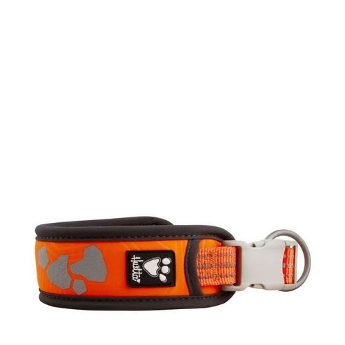 Hurtta Weekend Warrior Hundhalsband Neon Orange 35-45 cm Reflekterande Väderbeständigt