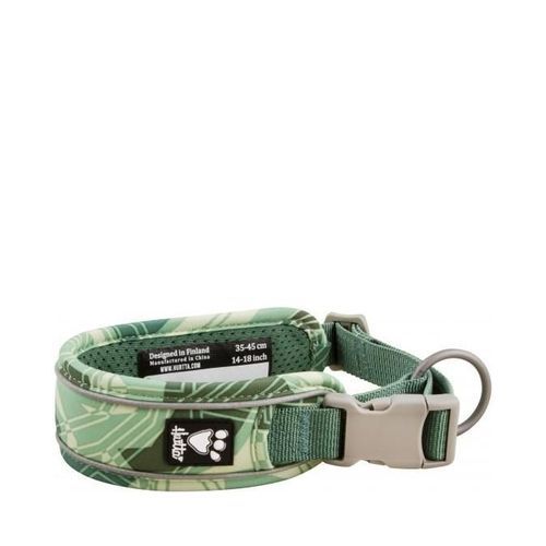 Hurtta Weekend Warrior Hundhalsband Park Camo 35-45 cm Väderbeständigt