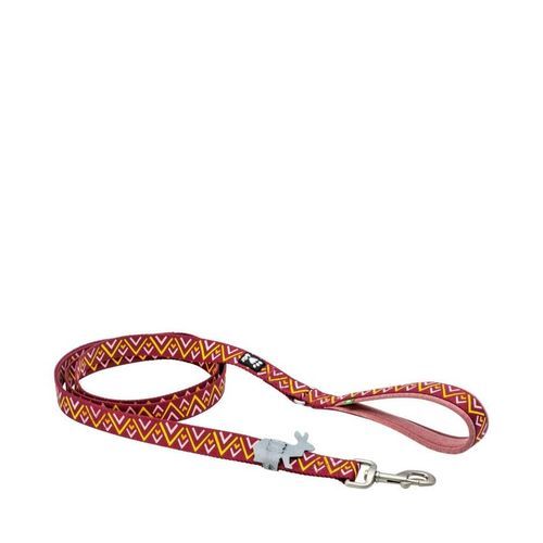 Razzle-Dazzle Standard Hundkoppel - Beetroot / 180 x 15