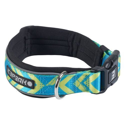Icepeak Pet®Live Soft halsband, aqua - Storlek L: 50–60 cm halsomfång, 30 mm brett