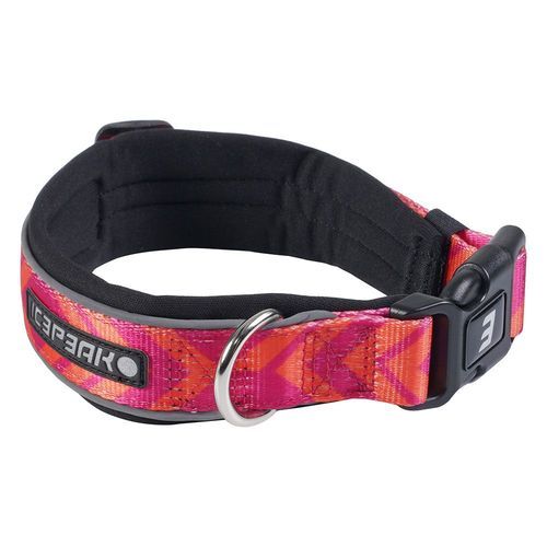 Icepeak Pet®Live Soft halsband, cranberry - Storlek L: 50–60 cm halsomfång, 30 mm brett