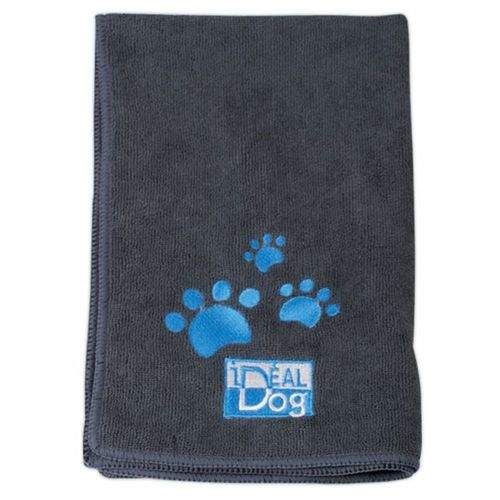 Ideal Dog Hundhandduk Svart 2-pack (60 x 100 cm)