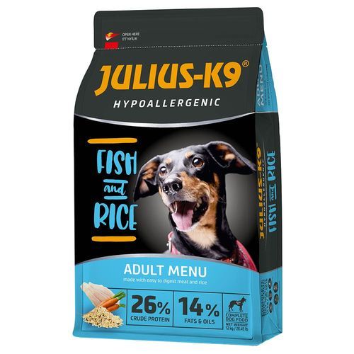 JULIUS-K9 High Premium Adult Hypoallergenic med fisk - 12 kg