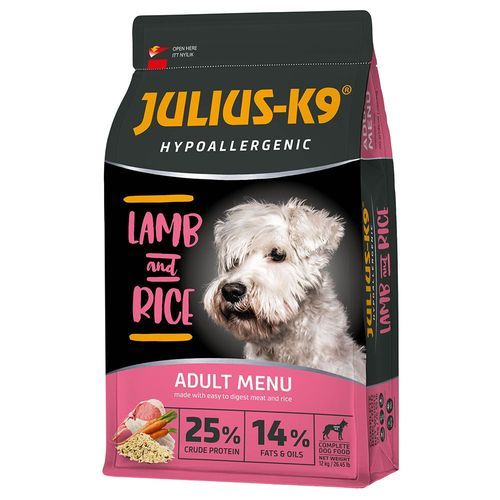 JULIUS-K9 High Premium Adult Hypoallergenic med lamm - 12 kg