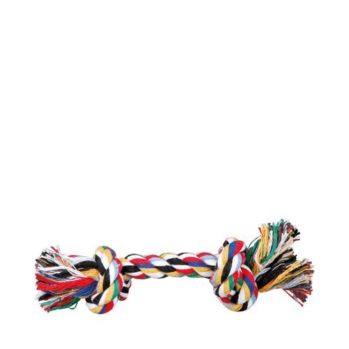 Jollypaw Bomullsrep Hundleksak 40 cm - Flätad Repleksak för Hundar i Blandade Färger