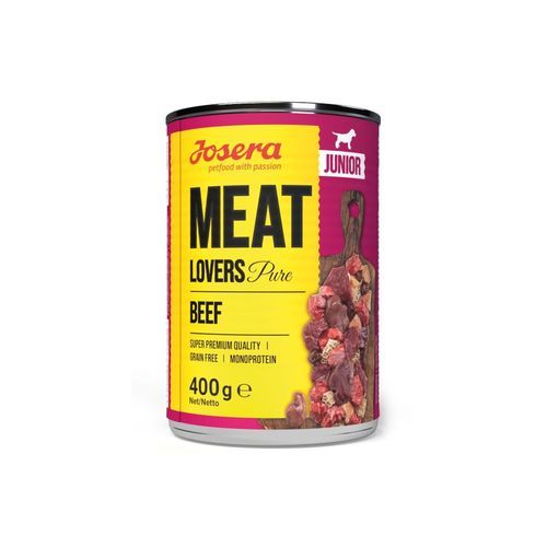 Josera Meat Lovers Junior Menü 6 x 400 g - Nötkött