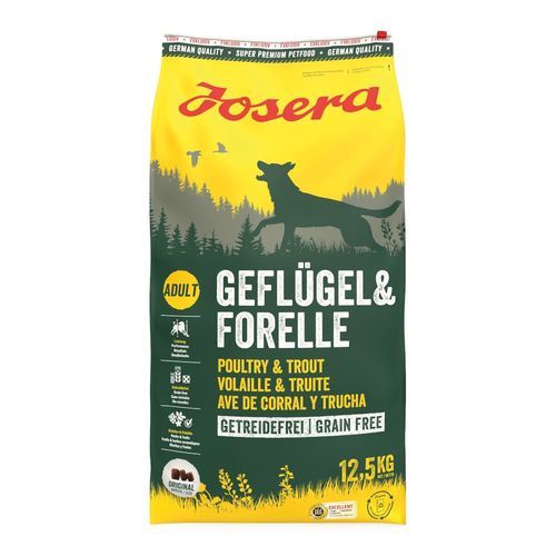 Josera med fjäderfä & öring - 12,5 kg