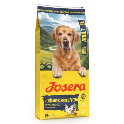 Josera Medi/Maxi Adult med kyckling & sötpotatis - 3 kg