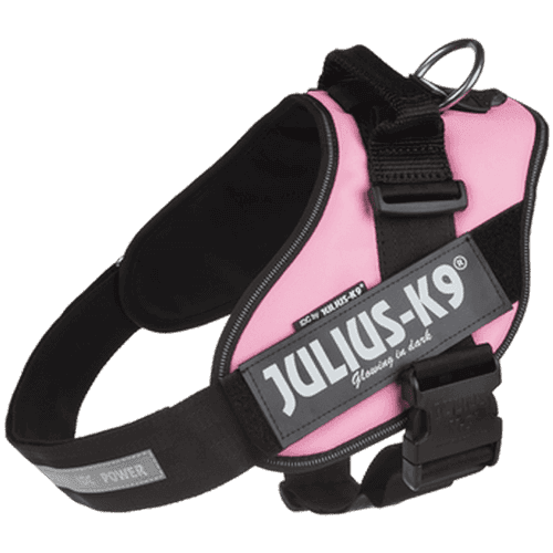 IDC Power-Harness Hundsele Rosa Stl Mini/S: 51–67 cm