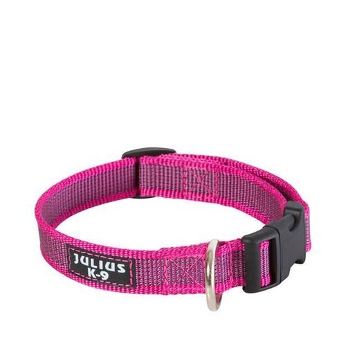 Julius-K9 C&G Hundhalsband - Rosa / 27-42 cm / 20 mm