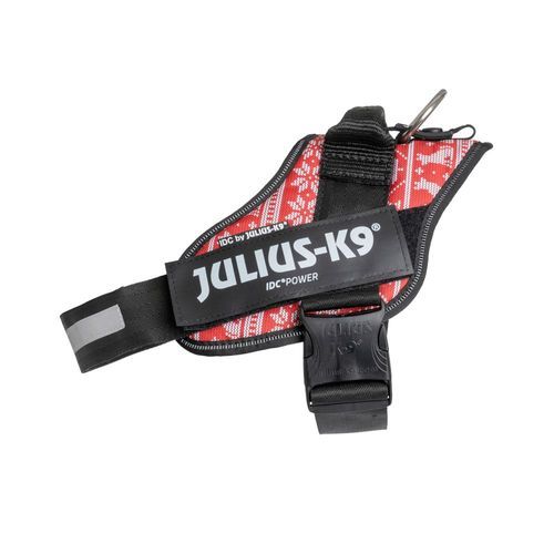 Julius-K9 IDC Power Harness Xmas Sweater - Storlek M: bröstomfång 58 - 76 cm