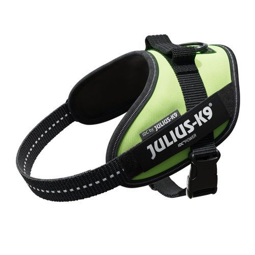 Julius-K9 IDC®-Powersele - neongrön - Stl. S: bröstomfång 49 - 67 cm