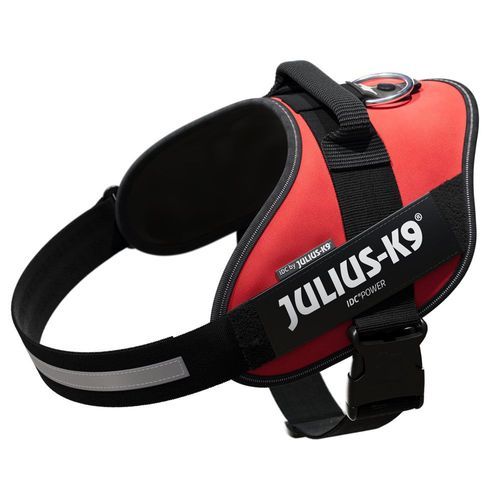 JULIUS-K9 IDC®-Powersele röd - Stl. XL: bröstomfång 71 - 96 cm