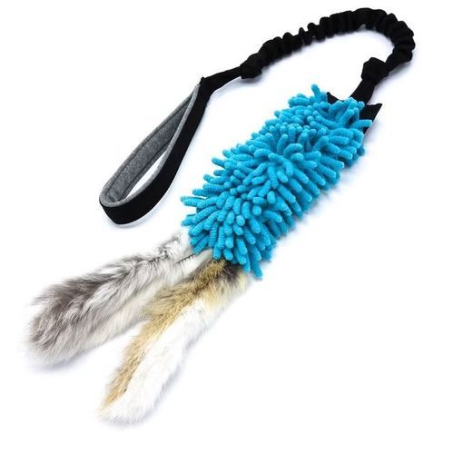 K9Design Moppleksak #2 med Kaninpäls Hundleksak