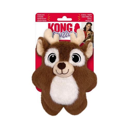 KONG Holiday Snuzzles Reindeer - S