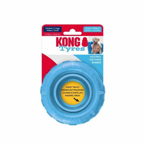 KONG Puppy Tires Leksak till Valpar - S