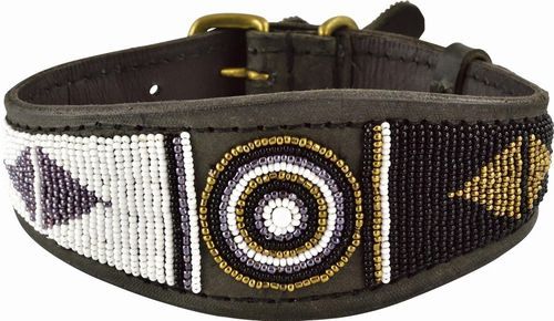 Kampuni Handgjort Hundhalsband Lurcher Swahili (S)
