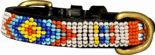 Kampuni Handgjort Hundhalsband Micro Cimaroon (L)