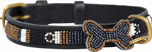 Kampuni Handgjort Hundhalsband Skinny Takaungu (M)