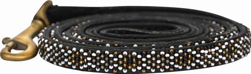 Kampuni Handgjort Hundkoppel Gold (L)