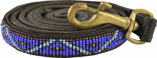 Kampuni Handgjort Hundkoppel Kabaka - Blå (L)