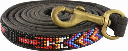 Kampuni Handgjort Hundkoppel Kiowa - Svart (L)