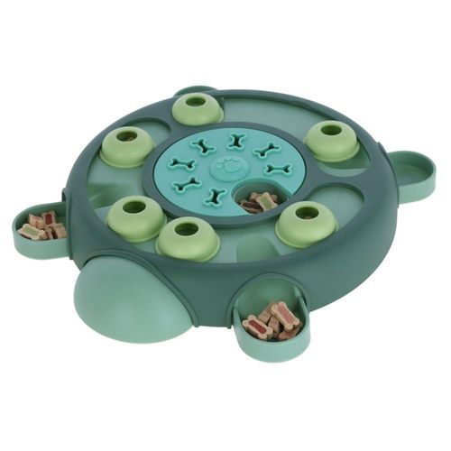 Kerbl Pet intelligensleksak sköldpadda - L 25 x B 28 x H 5 cm