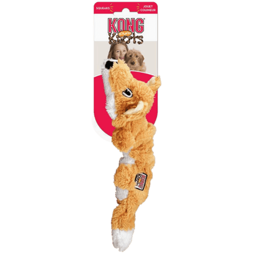 Scrunch Knots Fox Dog Toy Small/Medium 21x5x5cm