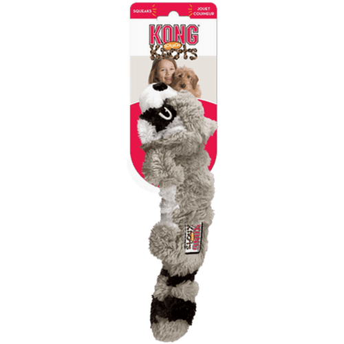 Scrunch Knots Raccoon Dog Toy Medium/Large 37x7x5cm