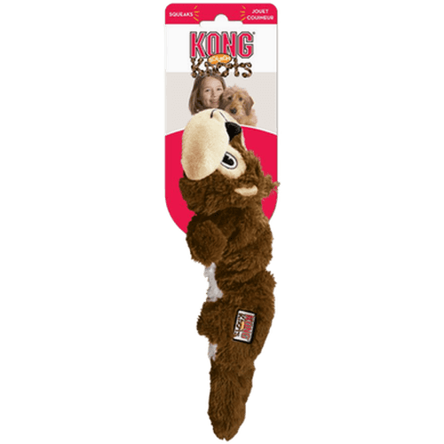 Scrunch Knots Squirrel Dog Toy Small/Medium 24x6x5cm