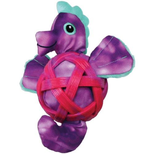 Sea Shells Seahorse Purple 15cm - Hund - Hundleksaker & Spel - Mjuka leksaker för hund - Kong - ZOO.se