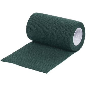 Vet-Flex Elast Binda Självhäftande 10cm*4,5m Grön - Hund - Hundvård & Tillskott - Första Hjälpen för hund - Kruuse - ZOO.se