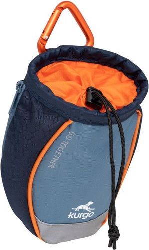 Kurgo Go-Stuff-It Treat Bag, Navy