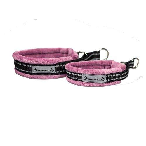 Kusse & Kutta Fluffigt Hundhalsband Rosa (5)