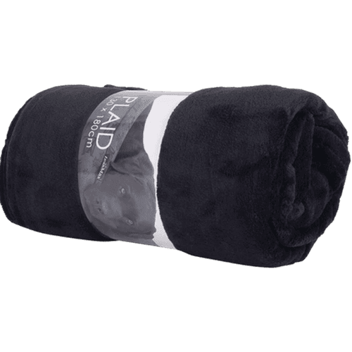 Plaid Fleece Black 130x180cm - Hund - Hundbäddar & Dynor - Hundfiltar - Lex and Ma - ZOO.se