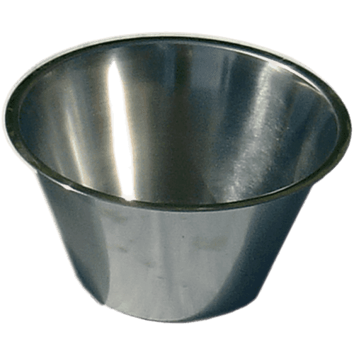 Höga Rostfria Matskålar Gray 1 L
