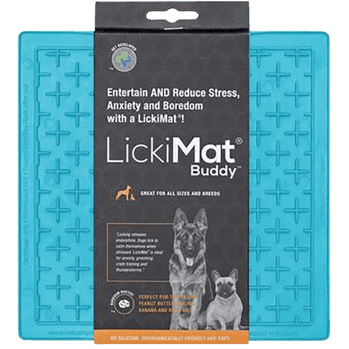 Hundskål Buddy Ljusblå 20X20 cm - Hund - Matplats & Vattenautomater för hund - Hundmatskålar & Vattenskålar för hund - LickiMat - ZOO.se