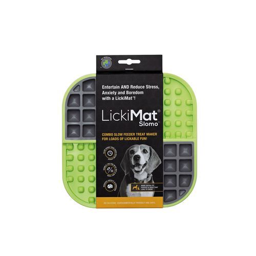 LickiMat Slomo Slow Feeder - Grön